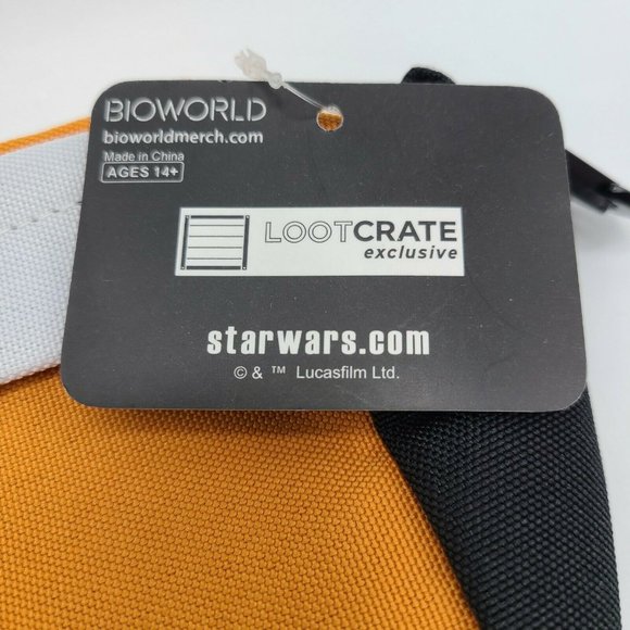 Star Wars Restore The Republic Loot Crate Zipper Pouch Size OS - Picture 3 of 7